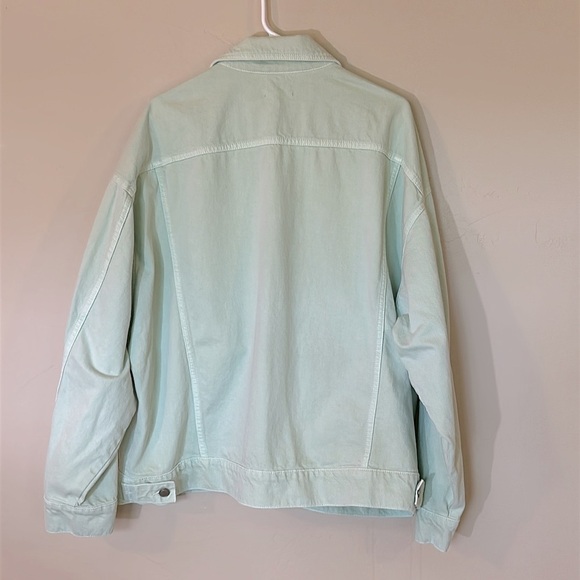 NWT Good American | Good 90s Denim Jacket | oversized fit Women’s Sz XL 14-16 - Picture 6 of 11